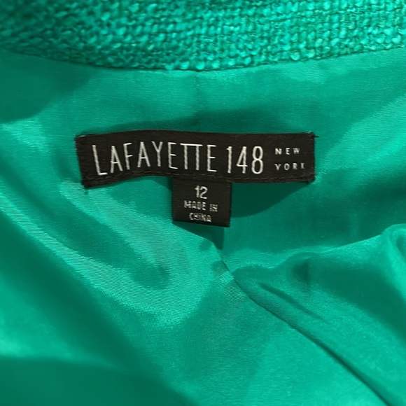 Lafayette 148 New York Gorgeous Green Jacket - Picture 5 of 5
